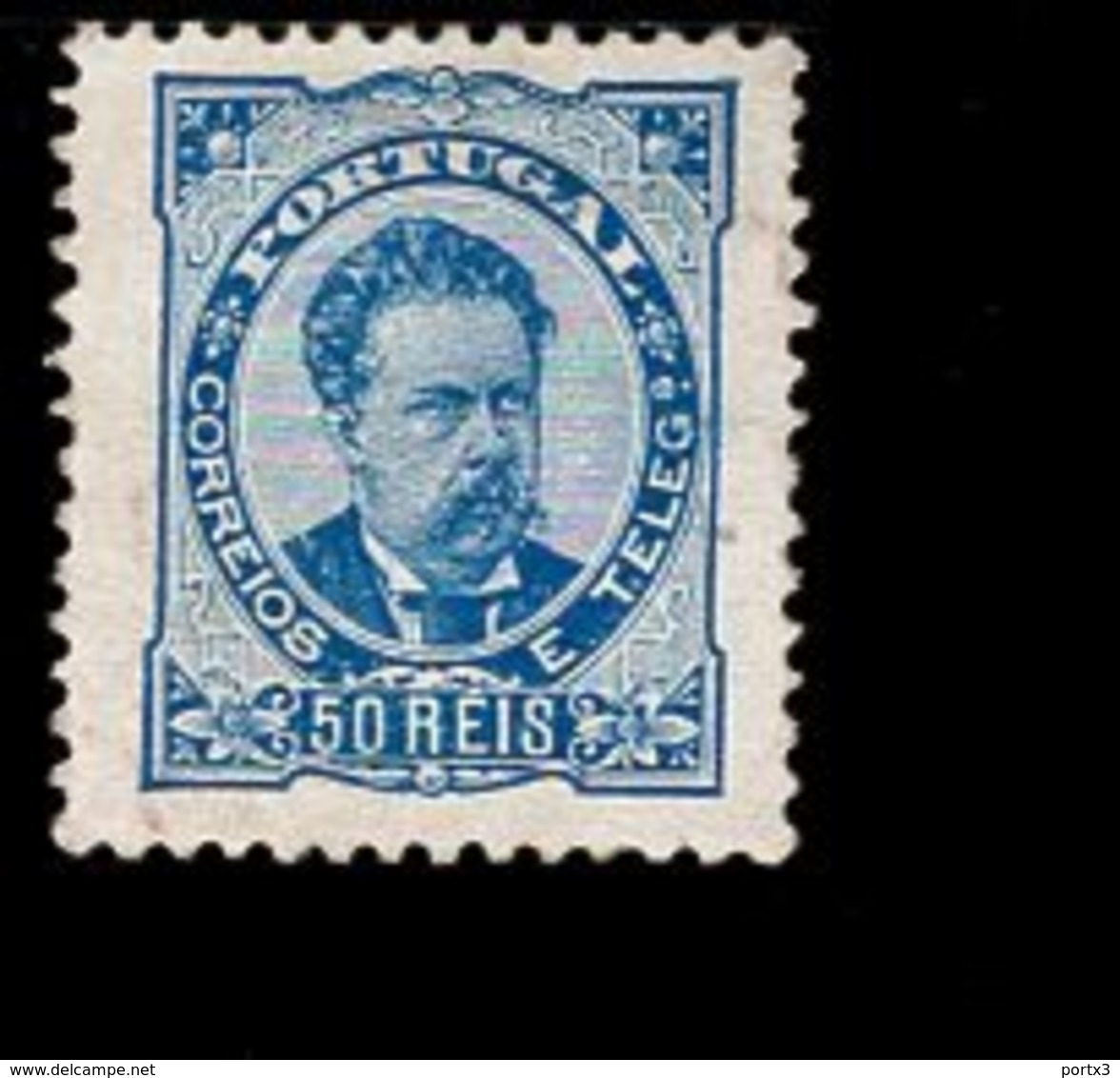 Por. 57 A König Luis I MLH (*) Without Gum - Unused Stamps