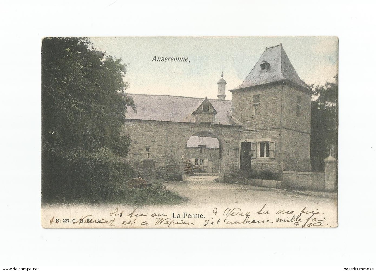 Anseremme, La Ferme (1905). - Andenne
