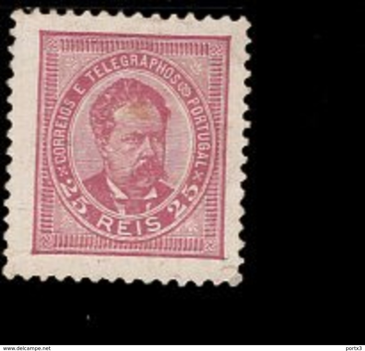 Por. 63 König Luis I MLH (*) Without Gum - Unused Stamps