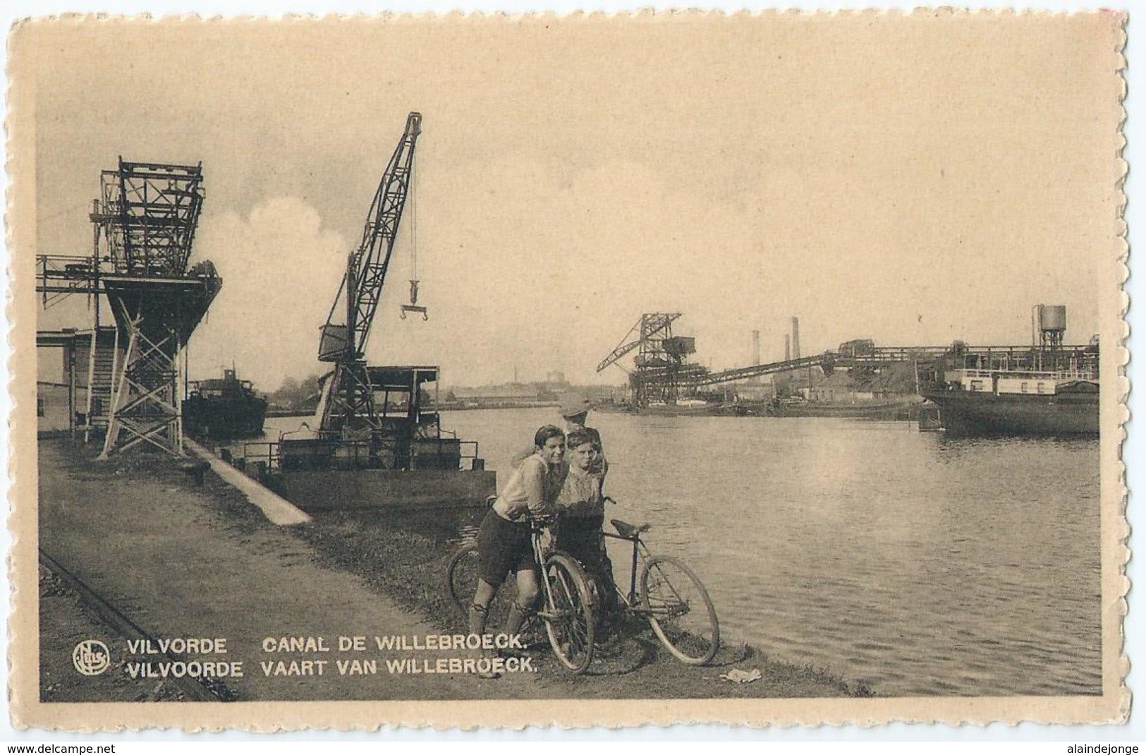 Vilvoorde - Vilvorde - Canal De Willebroeck - Vaart Van Willebroeck - Edition A. Durr Et Fils - No 5 - Vilvoorde