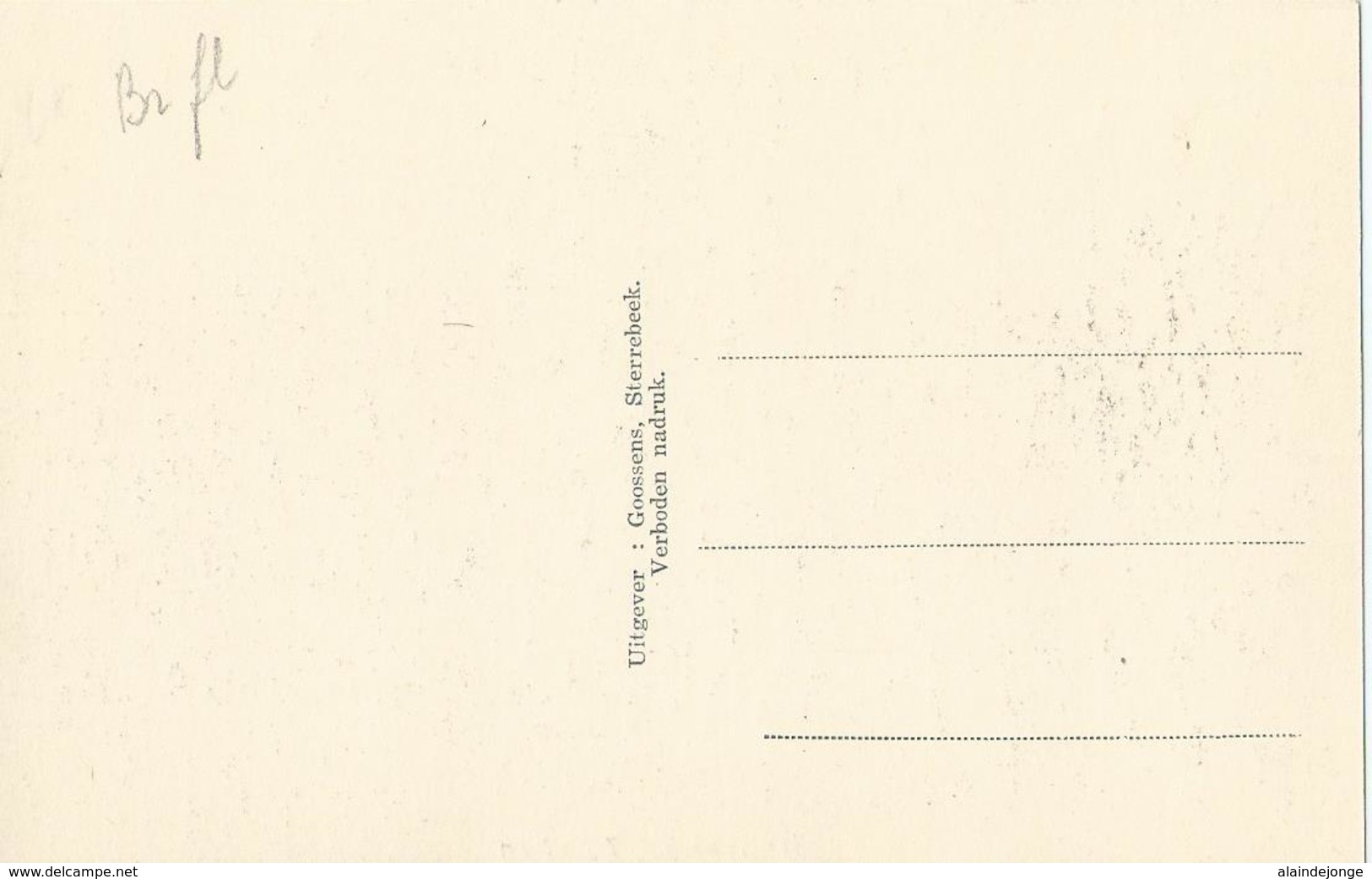 Sterrebeek - Tramlaan - Uitgever Goossens, Sterrebeek - Zaventem