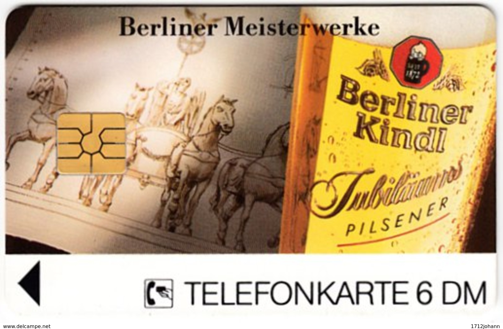 GERMANY K-Serie A-870 - 438 12.94 - Advertising, Drink, Beer - MINT - K-Series : Série Clients