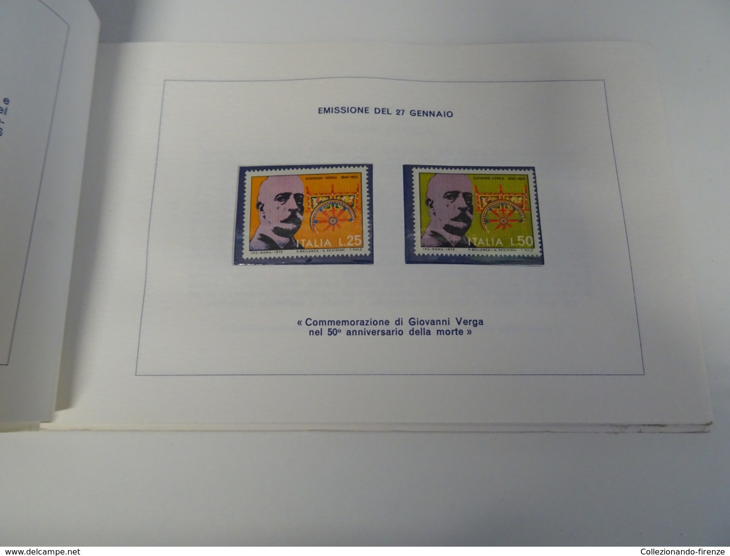 Libro Francobolli 1972 Amministrazione Postale Italia - Nuovi MNH** - Lotti E Collezioni