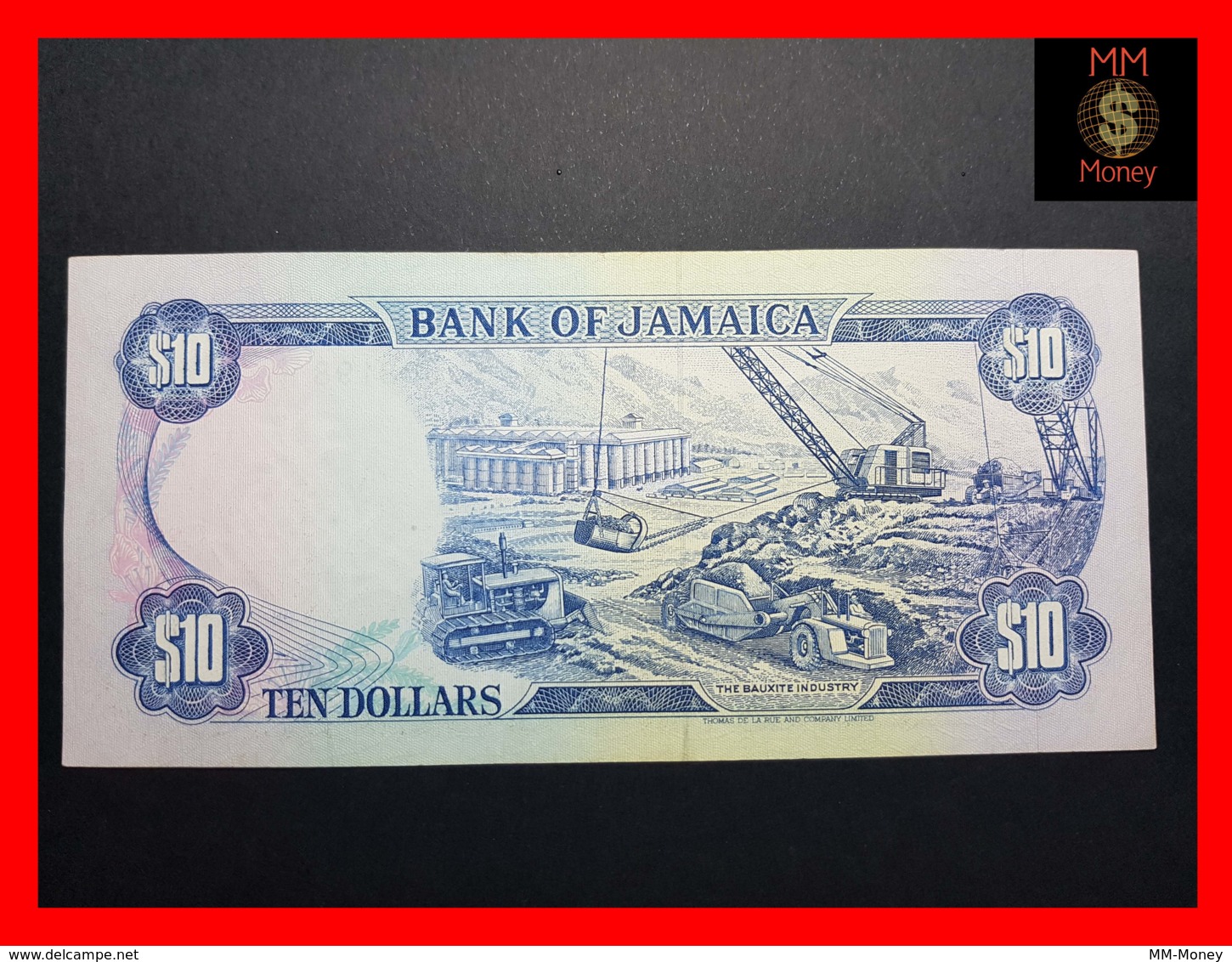 JAMAICA 10 $  1.8.1992  P. 71 D  VF ++ - Jamaique