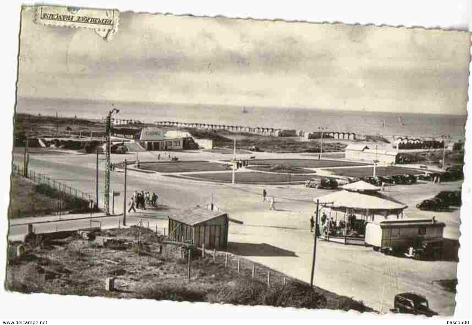 1954 OUISTREHAM RIVA BELLA - Vue Peu Courante Sur L'ETOILE Et Le CASINO - Ouistreham