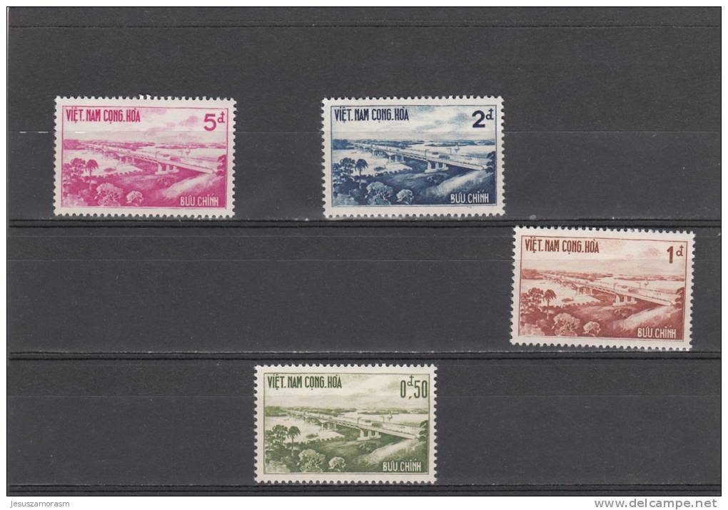 Vietnam Del Sur Nº 169 Al 172 - Vietnam