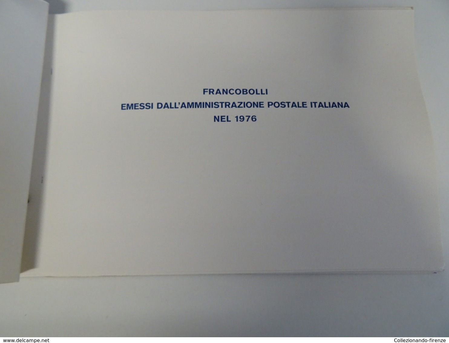 Libro Francobolli 1976 Amministrazione Postale Italia - Nuovi MNH** - Lotti E Collezioni