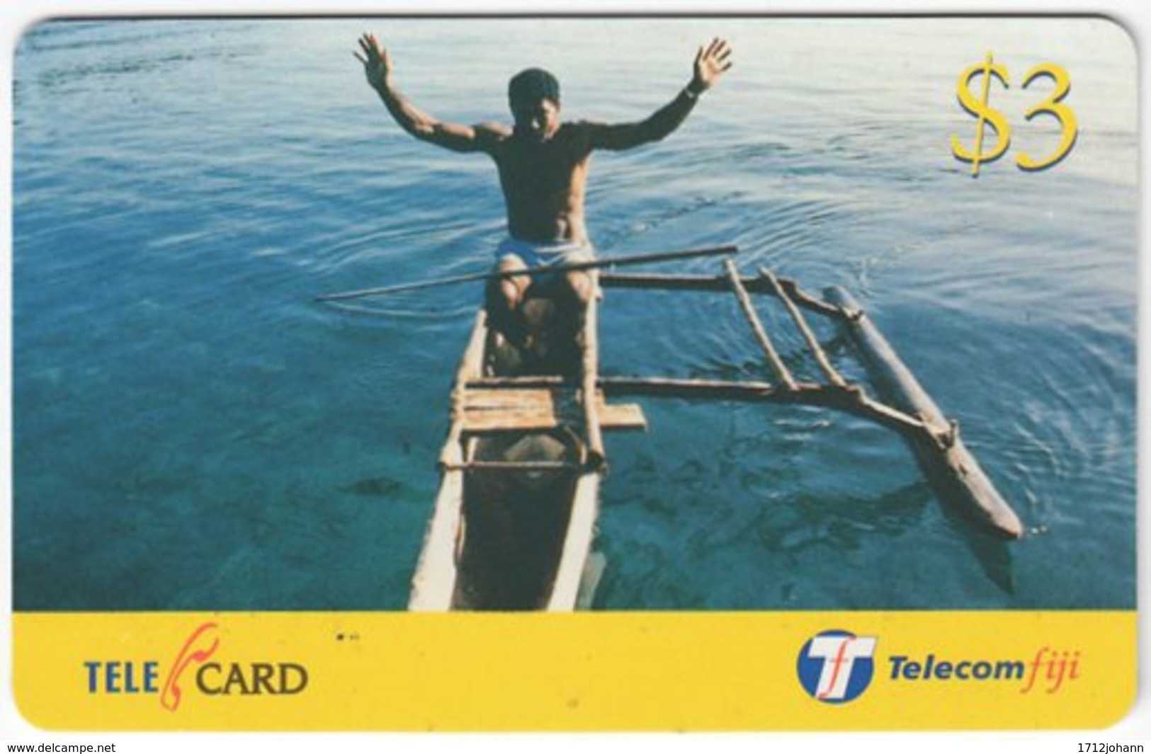 FIJI A-173 Prepaid Telecom - Leisure, Mountain Biking - Used - Figi