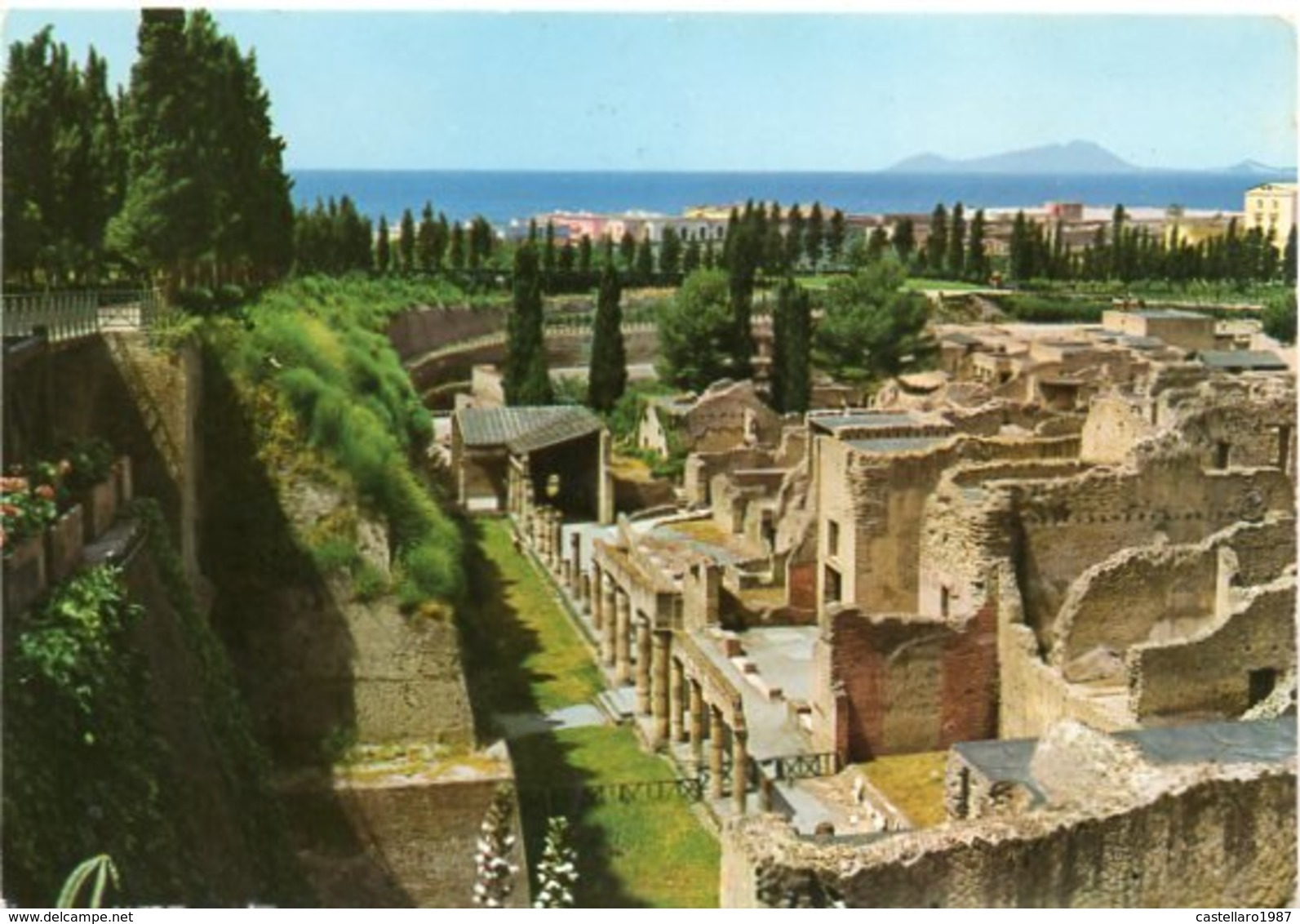 ERCOLANO - Veduta Panoramica Degli Scavi - Ercolano