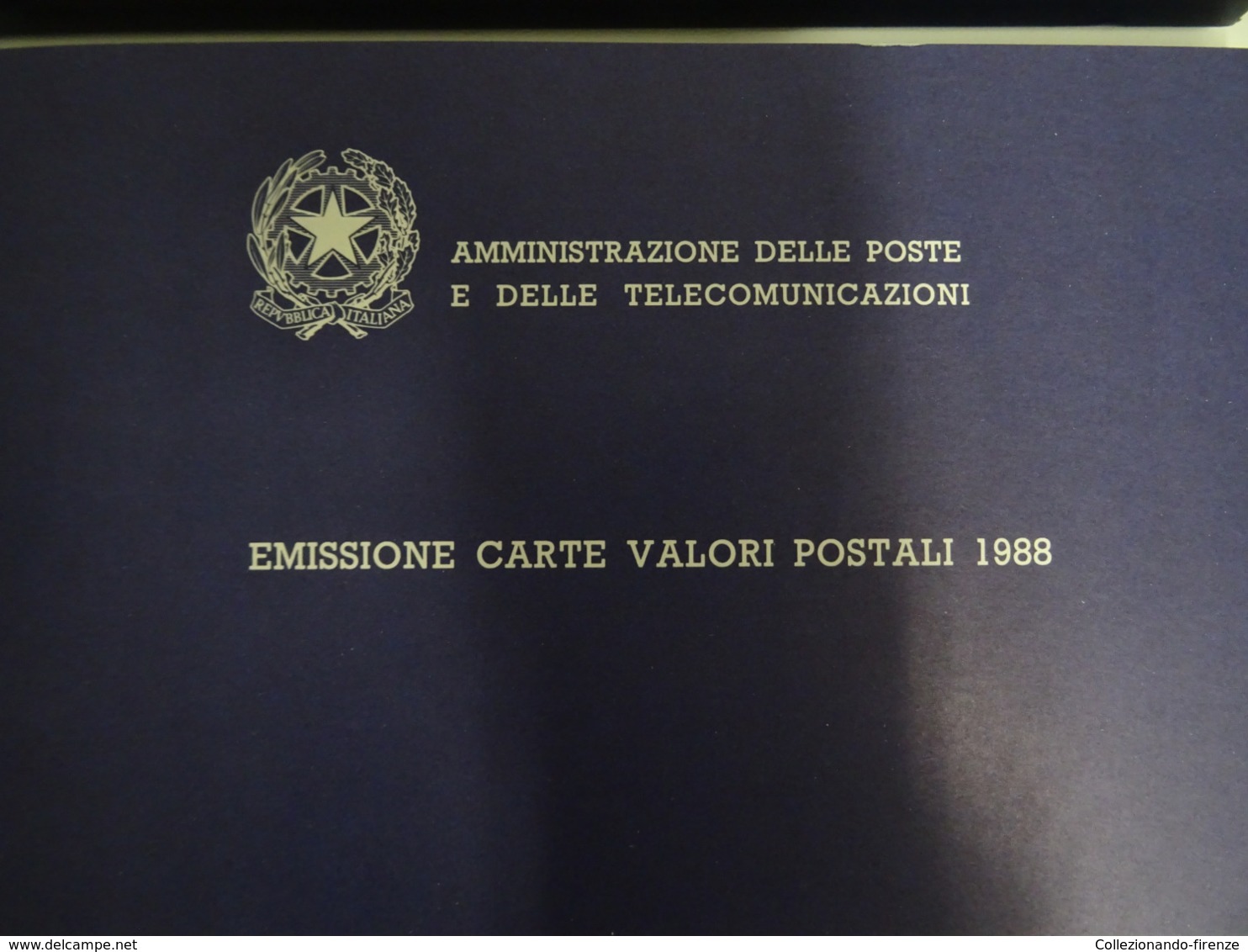 Libro Francobolli 1988 Amministrazione Postale Italia - Nuovi MNH** - Lotti E Collezioni