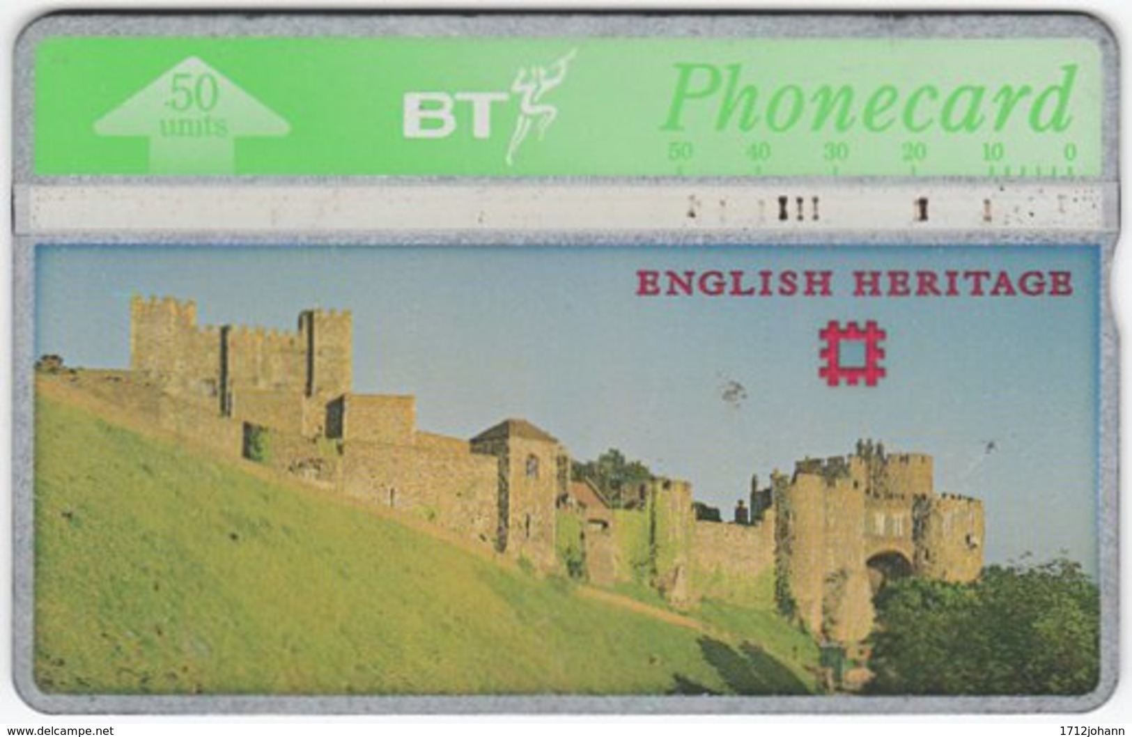 GREAT BRITAIN E-530 Hologram BT - Culture, Ruins - 528D - Used - BT Emissions Générales