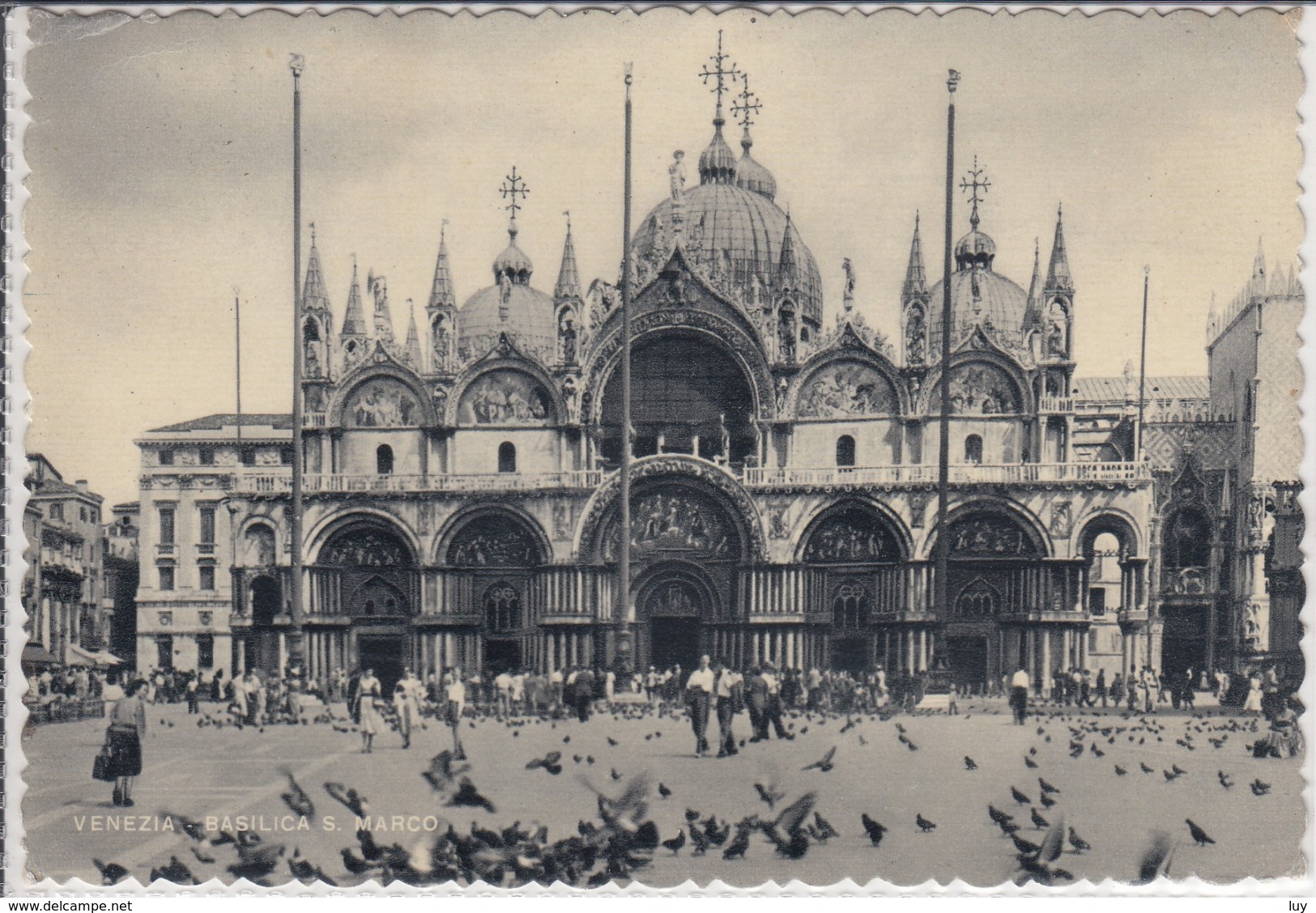 VENEZIA ; VENEDIG - Basilica San Marco, Cartoline Photo   Viaggiata  RPPC - Venezia (Venice)