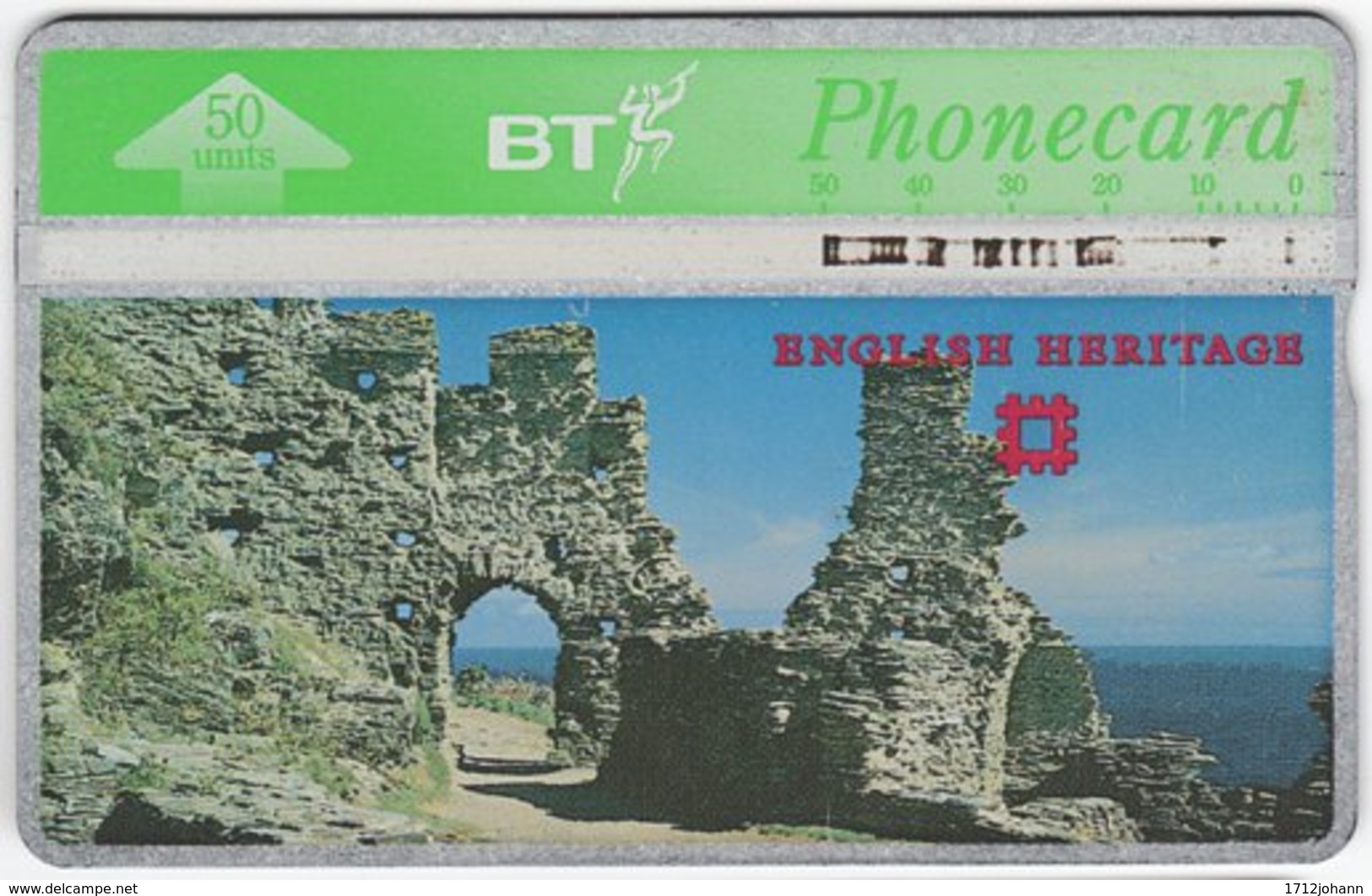 GREAT BRITAIN E-534 Hologram BT - Culture, Ruins - 528E - Used - BT Algemene Uitgaven