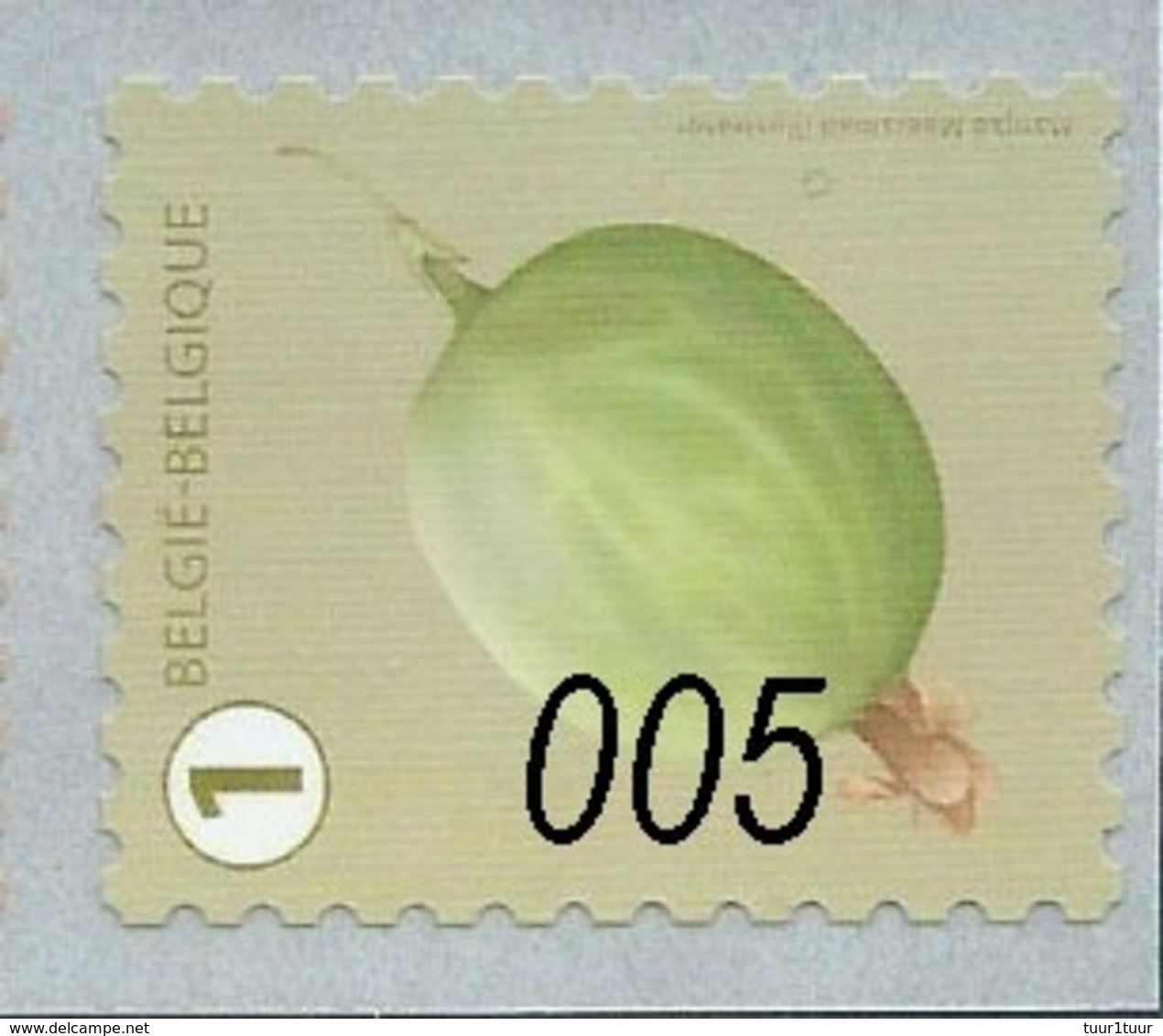 1 Doosje Rolzegels Van 10 X 10 Fruit Grote Tanding/grande Dentelure - Coil Stamps