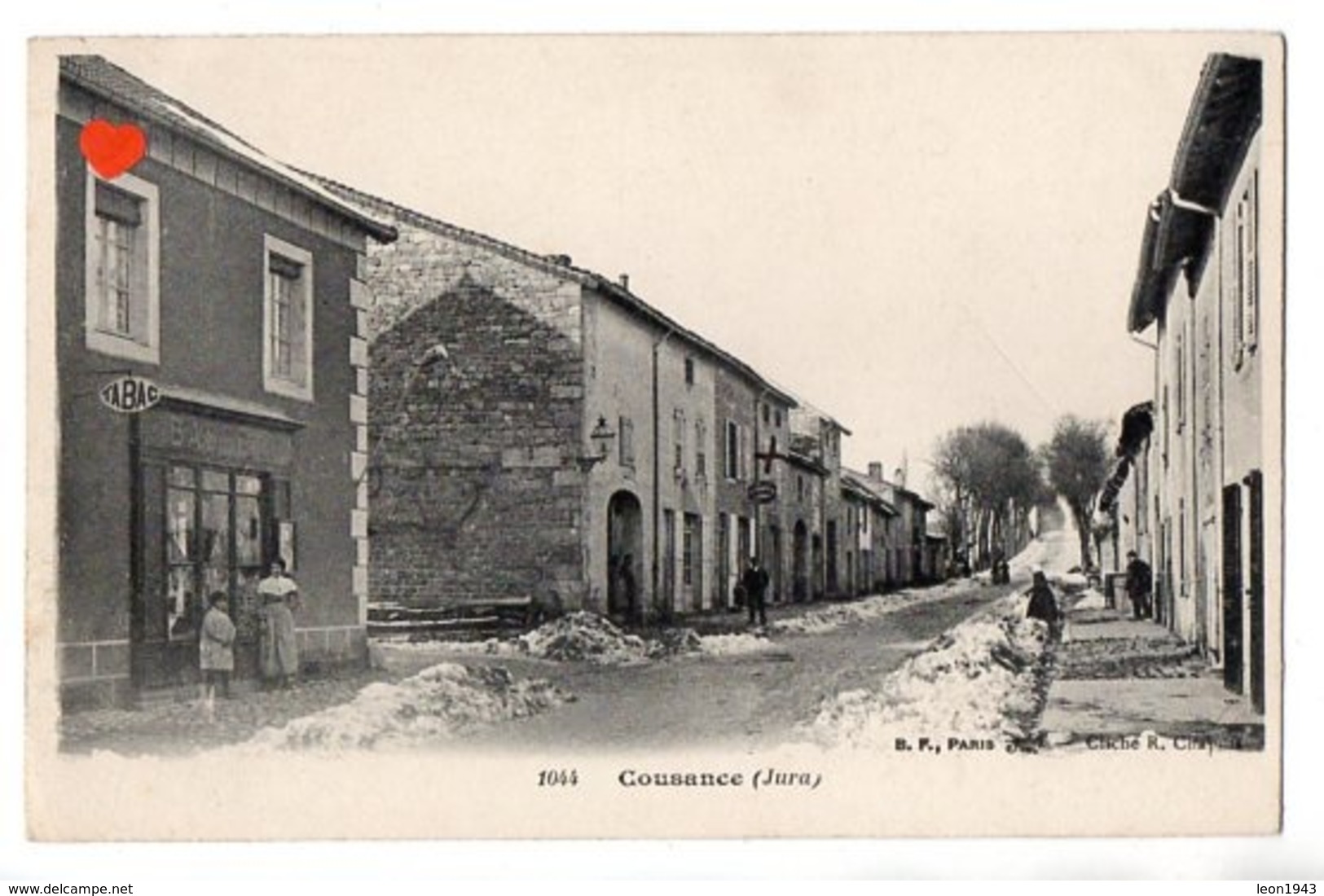 03293-LE-39-Cousance---------------animée-commerces - Autres & Non Classés