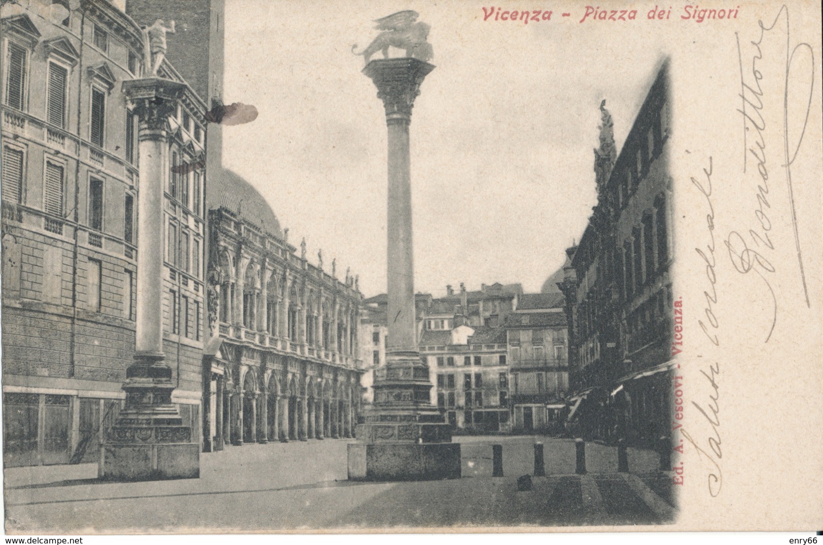 VICENZA-PIAZZA DEI SIGNORI - Vicenza