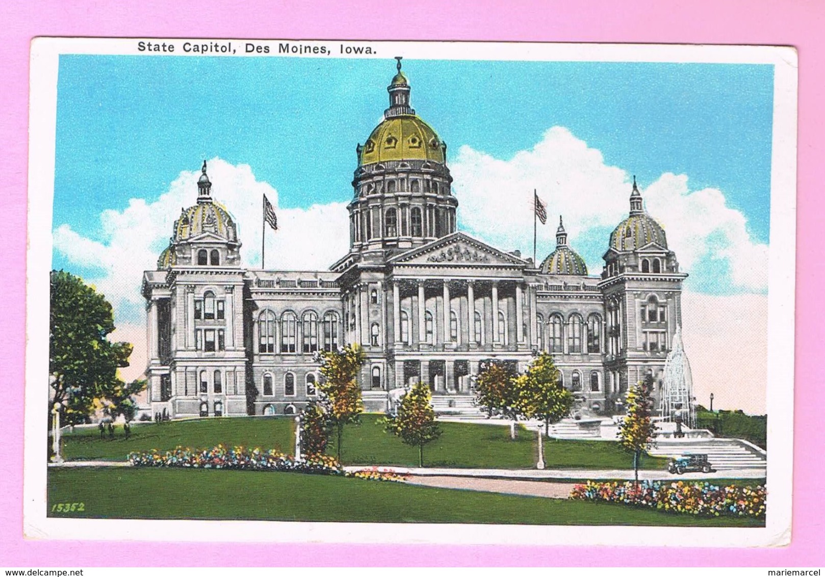 U.S.A. IOWA. CEDAR RAPIDS.   STATE CAPITOL , DES MOINES. - Cedar Rapids