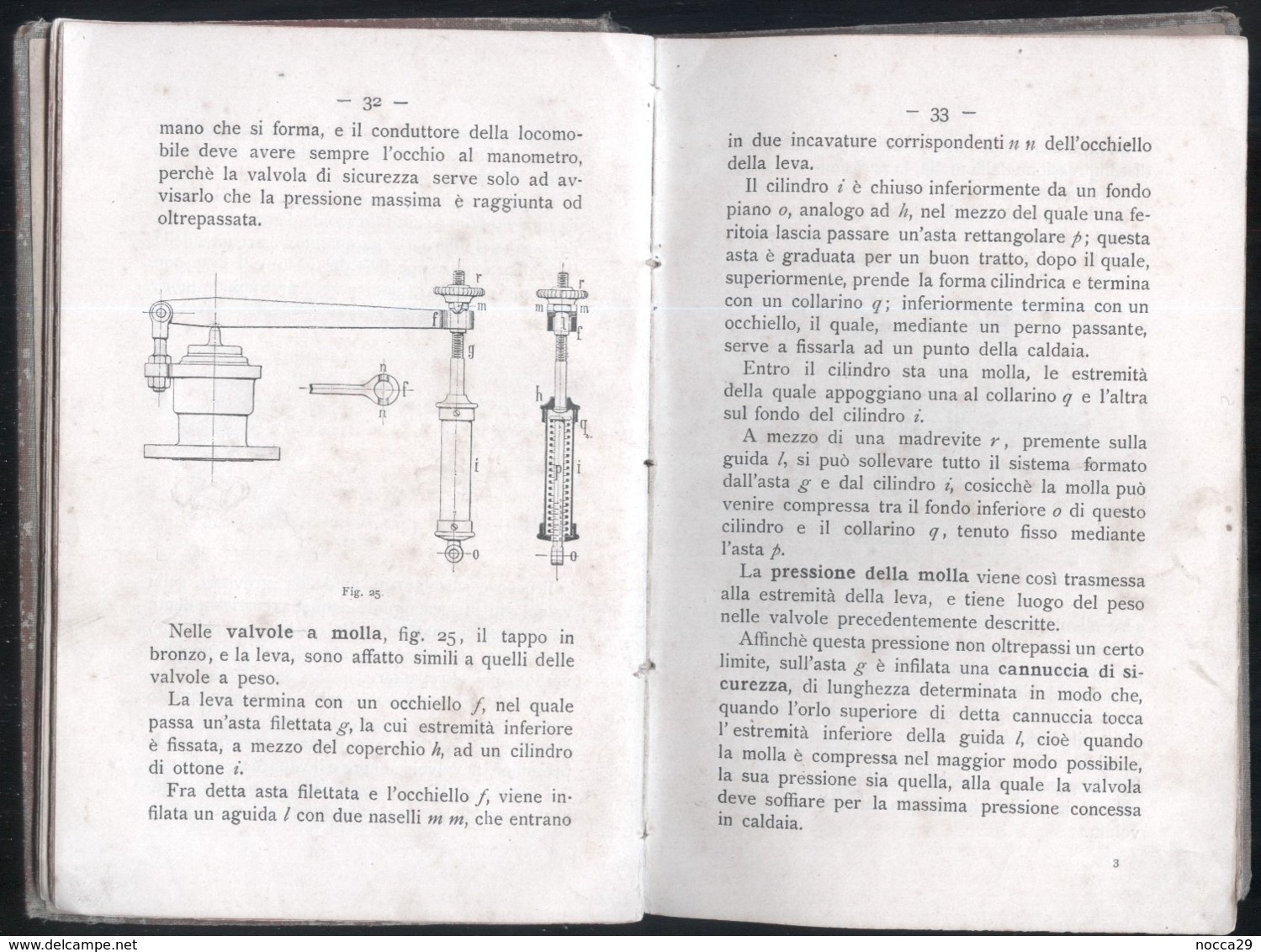 INGEGNERIA MECCANICA - 1902 ISTRUZIONI AI CONDUTTORI DI LOCOMOBILI ( LOCOMOTIVE) - Wiskunde En Natuurkunde