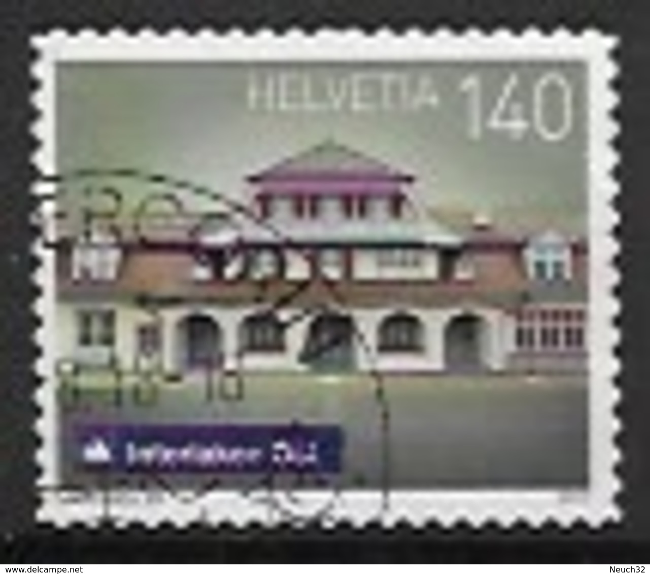 Gare D'Interlaken - Used Stamps