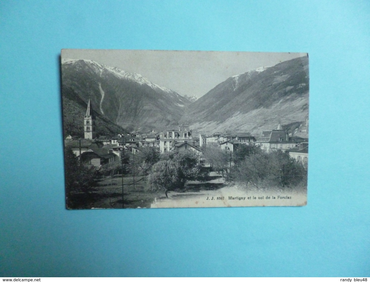 MARTIGNY  -  Et Le Col De La Forclaz  -  SUISSE - Martigny