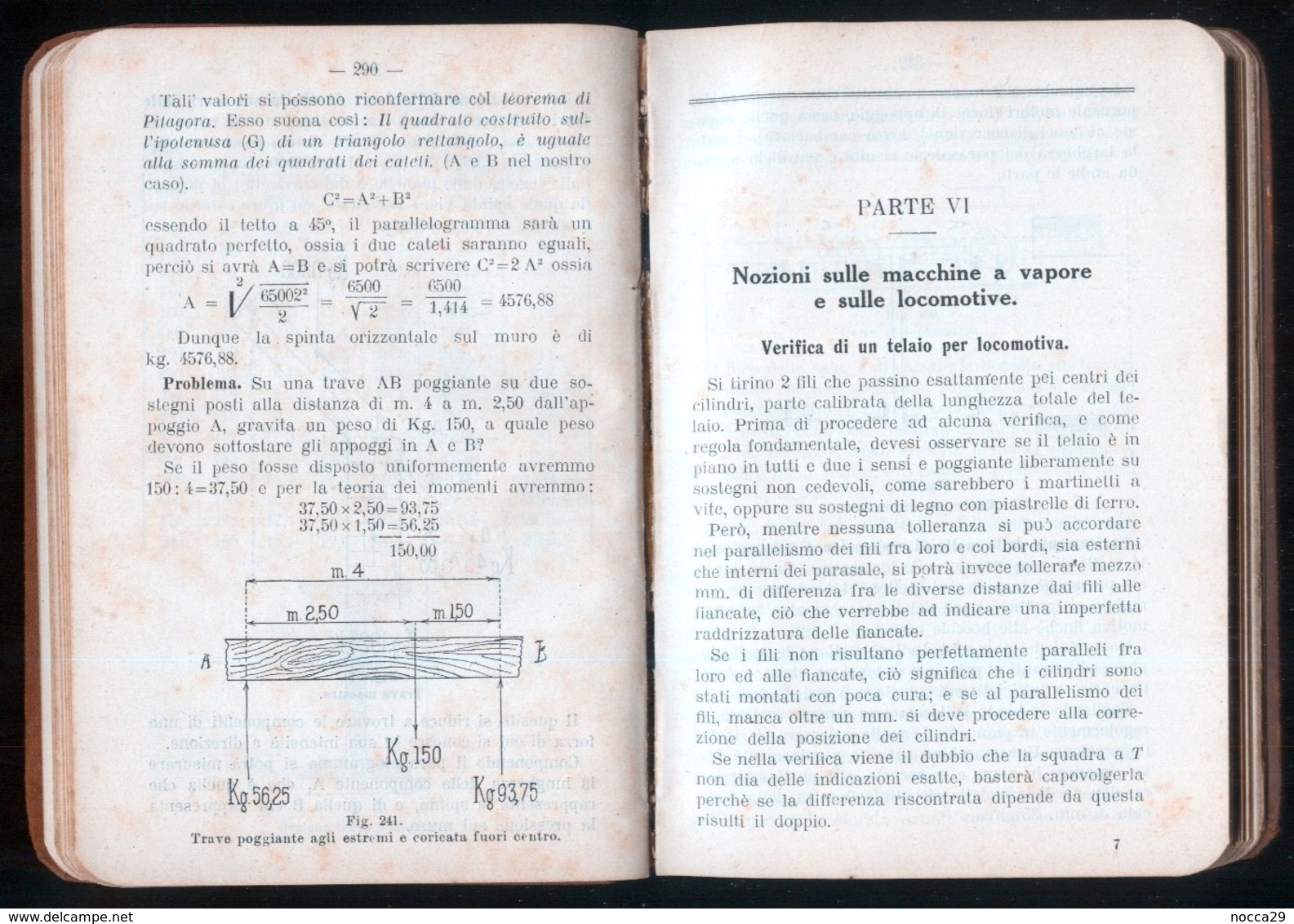 INGEGNERIA MECCANICA - 1914 - IL MEMORIALE DEL COSTRUTTORE ITALIANO 1^ EDIZIONE - Matemáticas Y Física