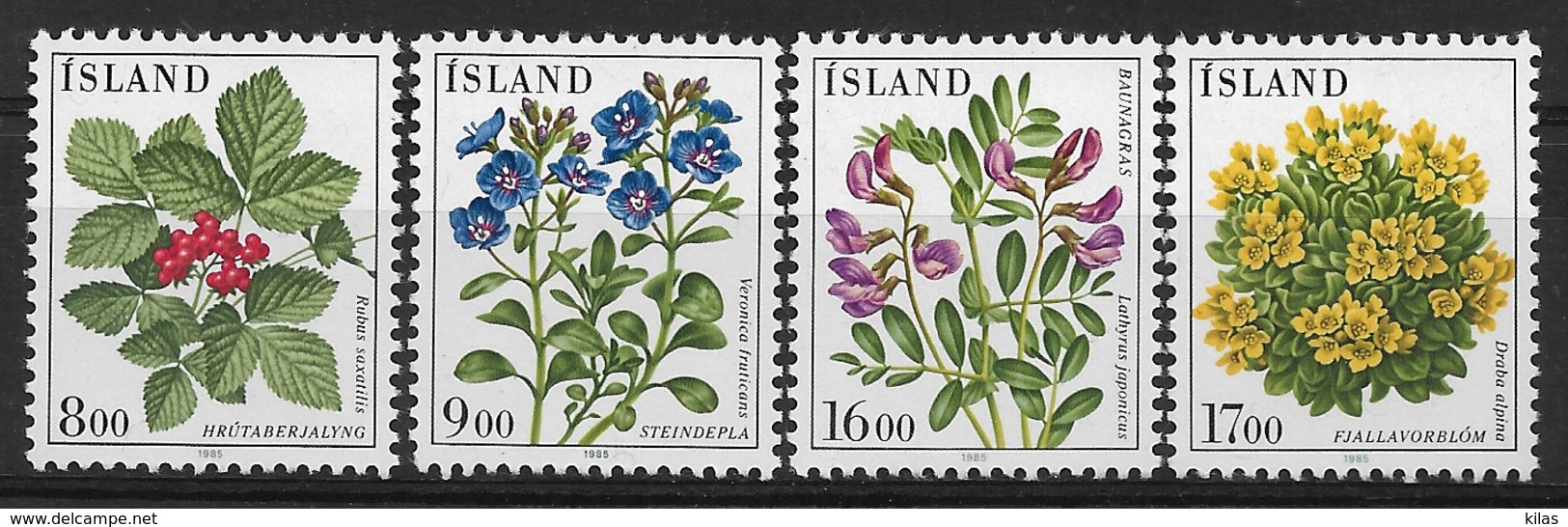 ISLAND 1985 FLOWERS  MNH - Altri & Non Classificati