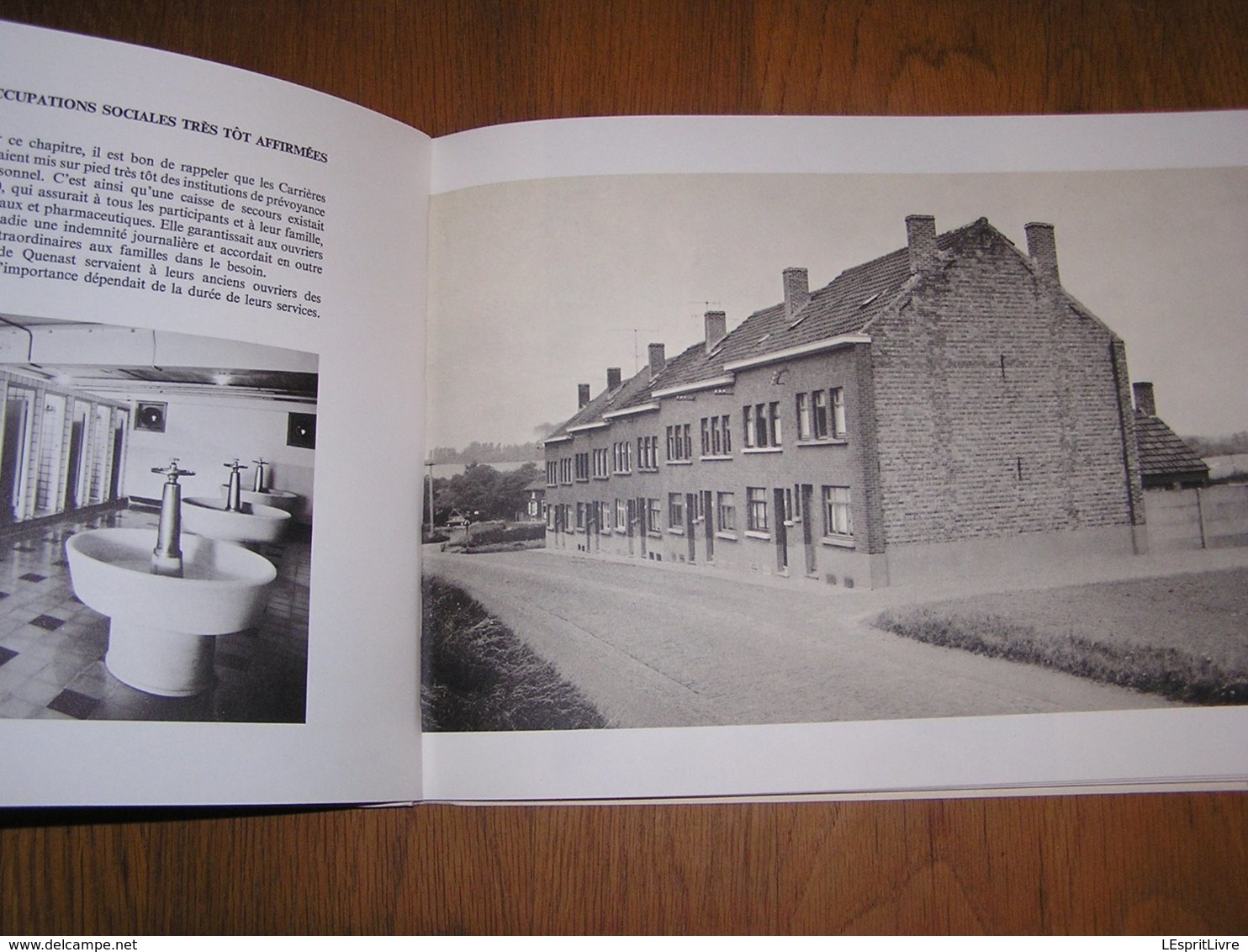 SOCIETE ANONYME DES CARRIERES DE PORPHYRE DE QUENAST 1864 1964 Régionalisme Région Lessines Industrie Pierre Carrière - Belgique