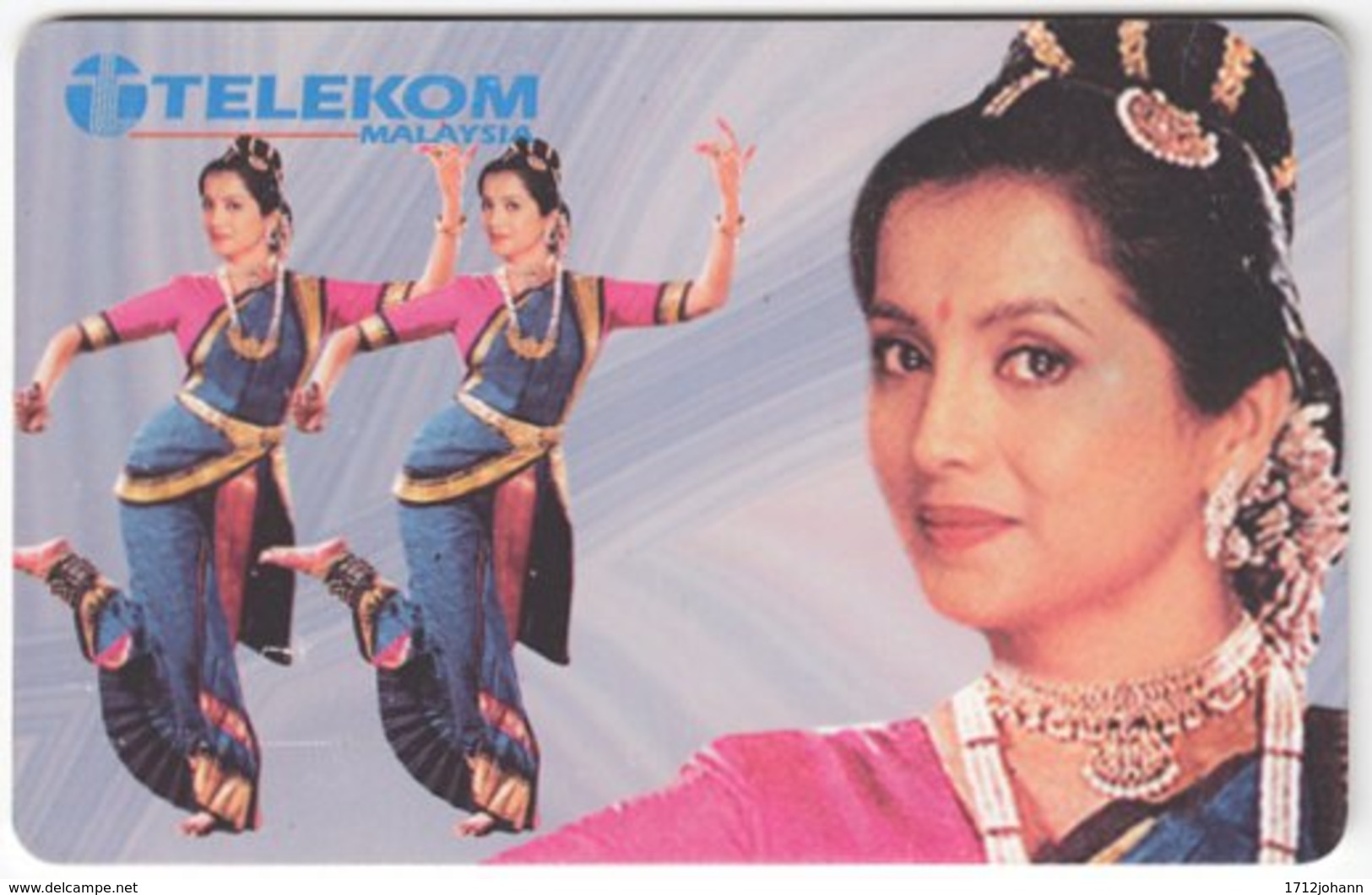 MALAYSIA A-675 Chip Telekom - Culture, Traditional Dancer - Used - Malaysia