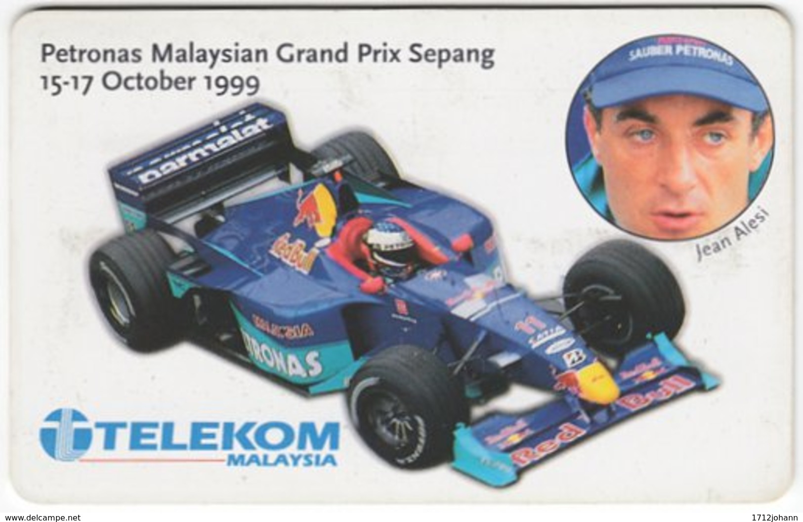 MALAYSIA A-686 Chip Telekom - Sport, Motor Race, Formula One - Used - Malaysia