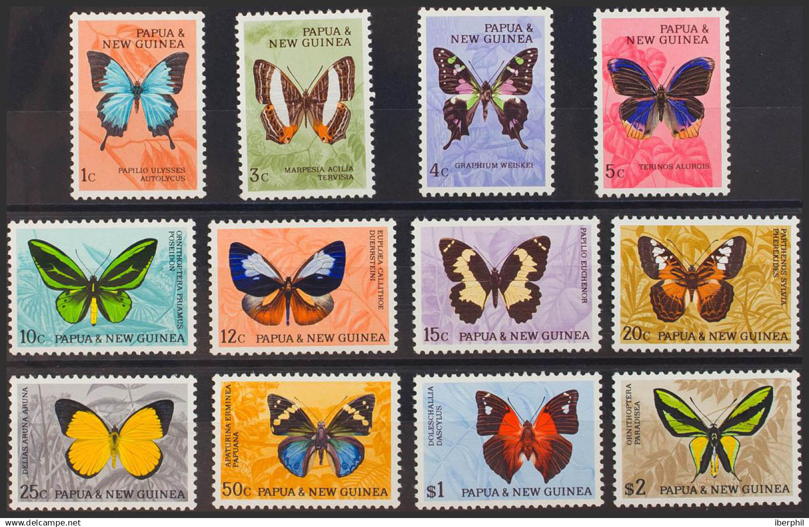 Papua Y Nueva Guinea. MNH **Yv 83/93. 1966. Serie Completa. MAGNIFICA. Yvert 2009: 60 Euros. - Papúa Nueva Guinea