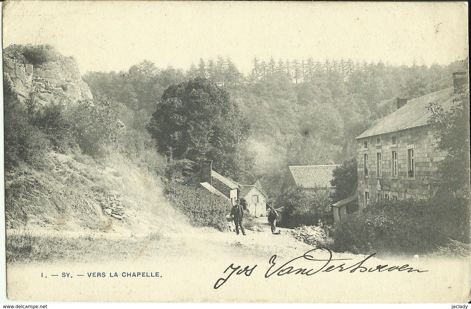 Sy -- Vers La Chapelle.   (2 Scans) - Ferrieres