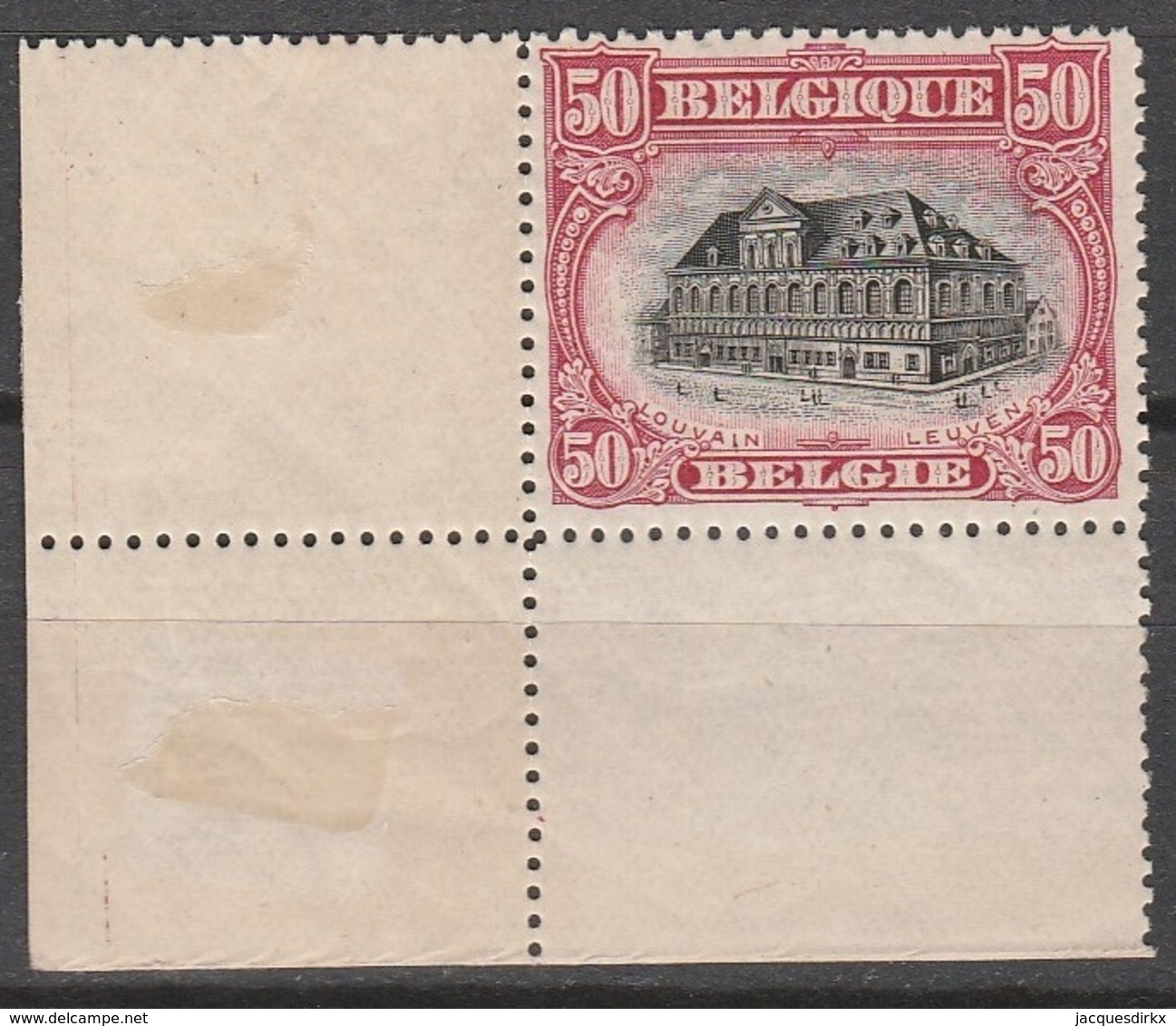 Belgie      .    OBP       .    144      .         **      .       Postfris  .   /   .    Neuf SANS Charniere - 1915-1920 Albert I