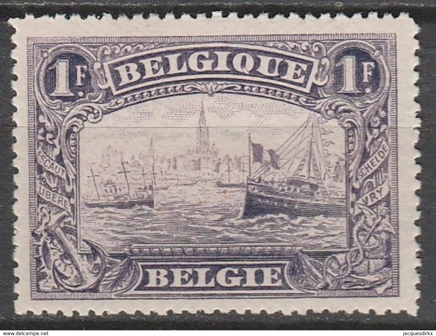 Belgie      .    OBP       .    145      .         **      .       Postfris  .   /   .    Neuf SANS Charniere - 1915-1920 Albert I