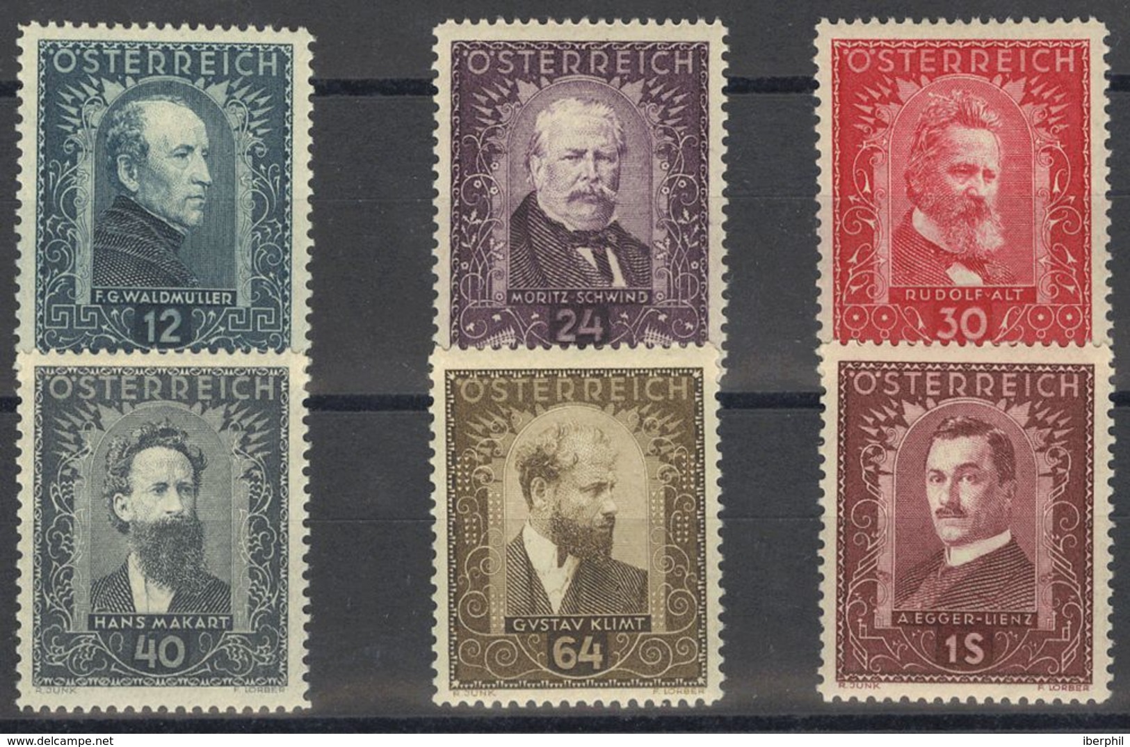 Austria. MNH **Yv 420/25. 1932. Serie Completa. MAGNIFICA. Yvert 2011: 340 Euros. - Otros & Sin Clasificación