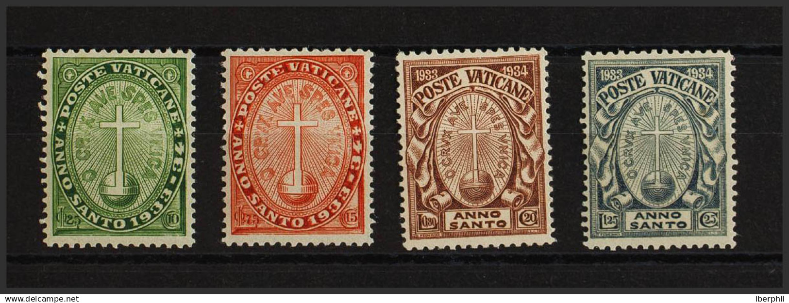 Vaticano. MNH **Yv 40/43. 1933. Serie Completa. MAGNIFICA. Yvert 2016: 200 Euros. - Otros & Sin Clasificación