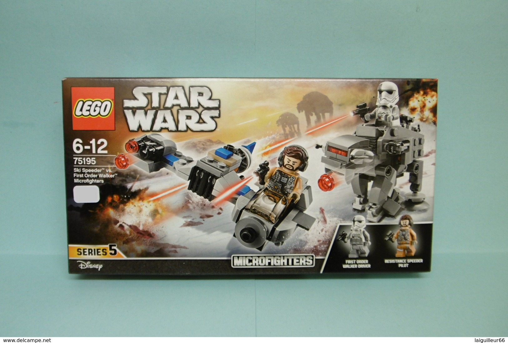 Lego Star Wars - Microfighter Ski Speeder Vs. Quadripode Du Premier Ordre Réf. 75195 Neuf En Boîte - Unclassified