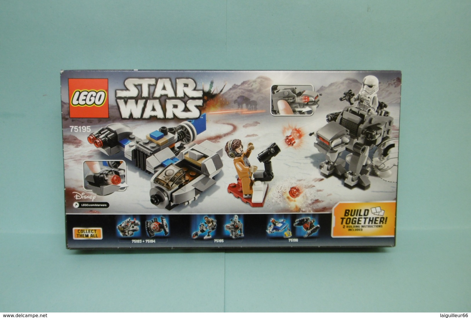 Lego Star Wars - Microfighter Ski Speeder Vs. Quadripode Du Premier Ordre Réf. 75195 Neuf En Boîte - Non Classés