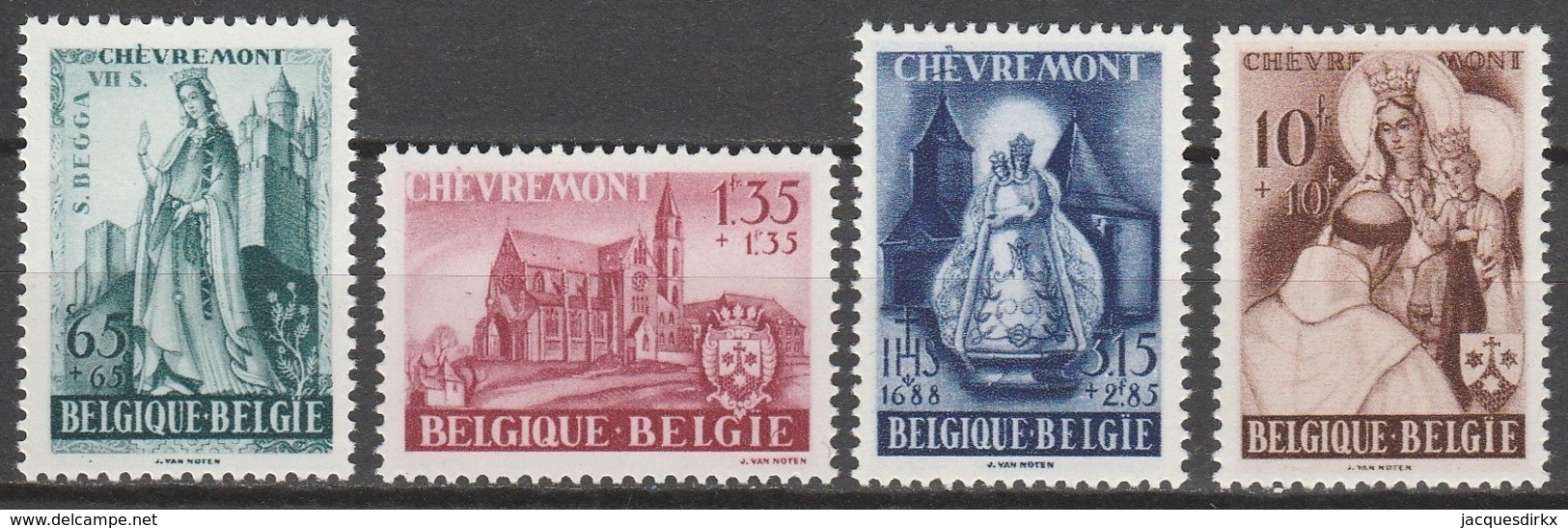 Belgie  .   OBP  .     777/780       .    **    .  Postfris  .   /   .  Neuf SANS Charniere - Ungebraucht