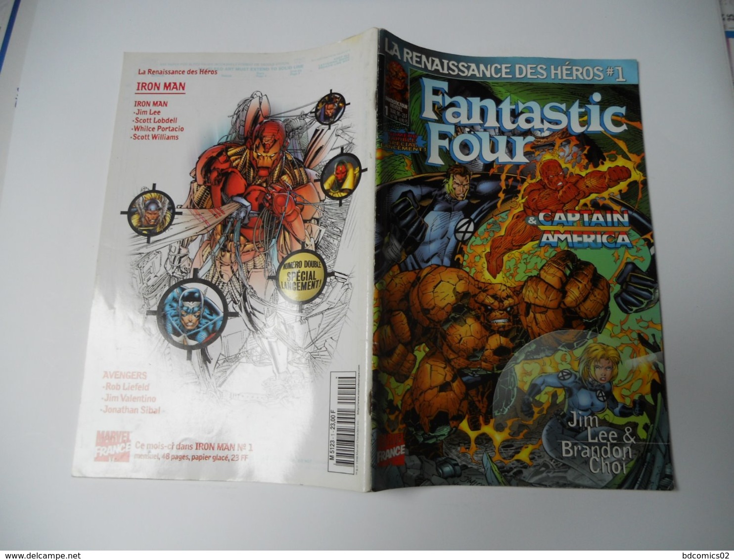 FANTASTIC FOUR LA RENAISSANCE DES HEROS N°1  MARVEL FRANCE - Fantastic 8