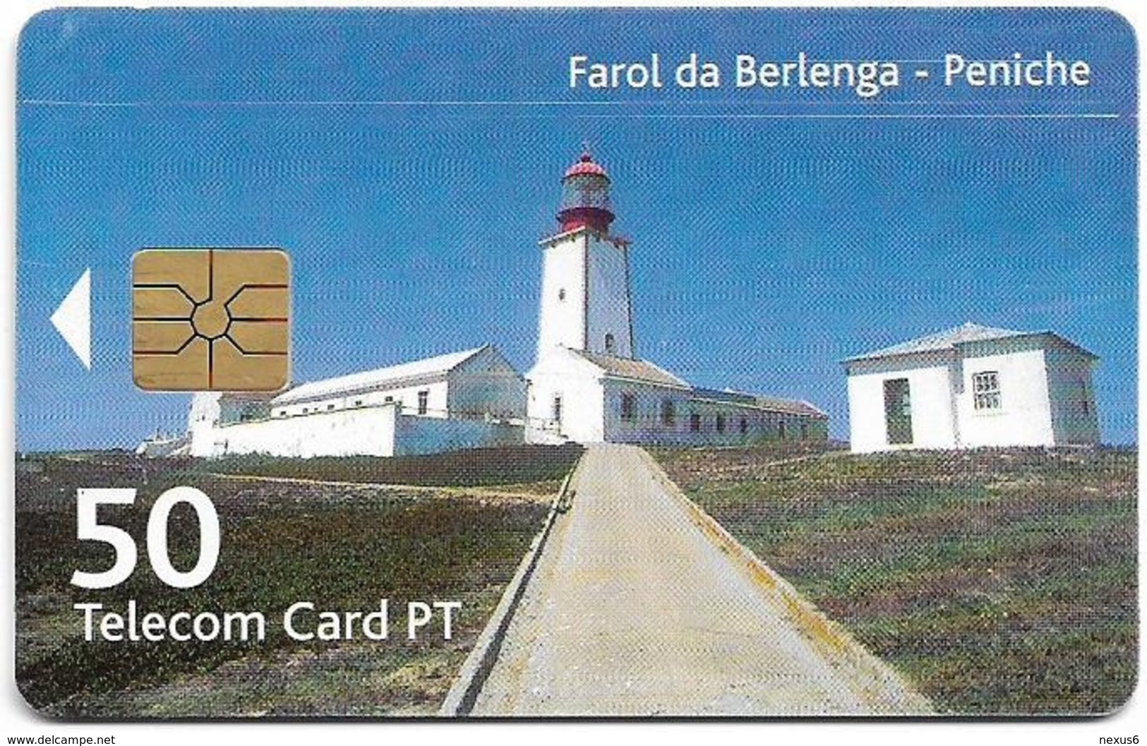 Portugal - PT - Farol Da Berlenga - Peniche - PT297 - 12.000ex, 02.2001, Used - Portugal