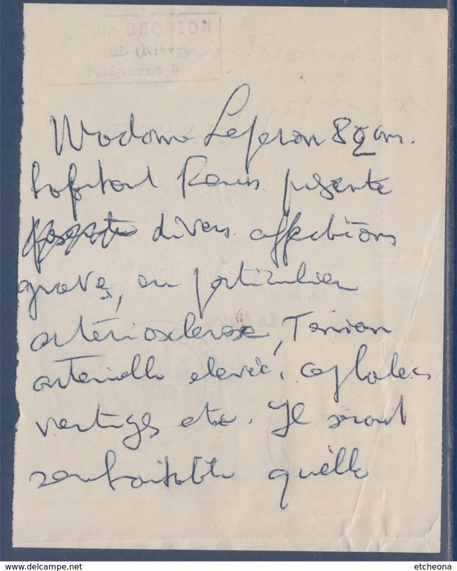 = 2 Timbres Fiscaux 7f50 Et 3f Sur Document Légalisation De Signature  Le 12 AVR 1949 - Autres & Non Classés