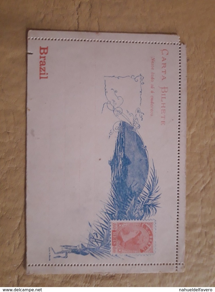 Brésil Entier Postal Sans Circuler - Postwaardestukken