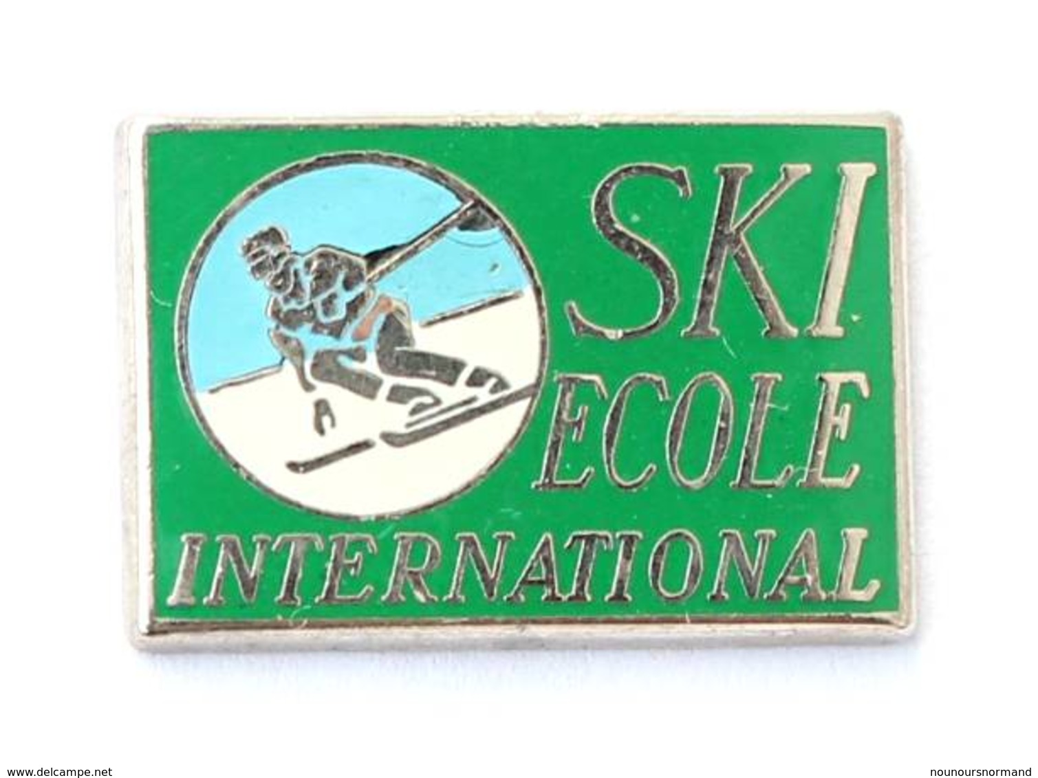 Pin's ECOLE INTERNATIONAL DE SKI - Skieur - Zamac - I695 - Winter Sports