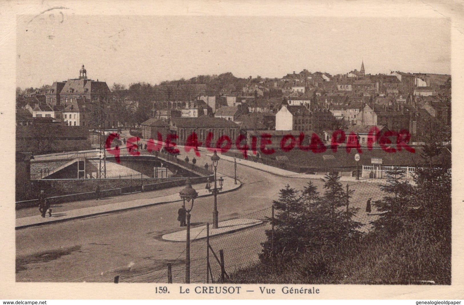 71 - LE CREUSOT - VUE GENERALE - Le Creusot