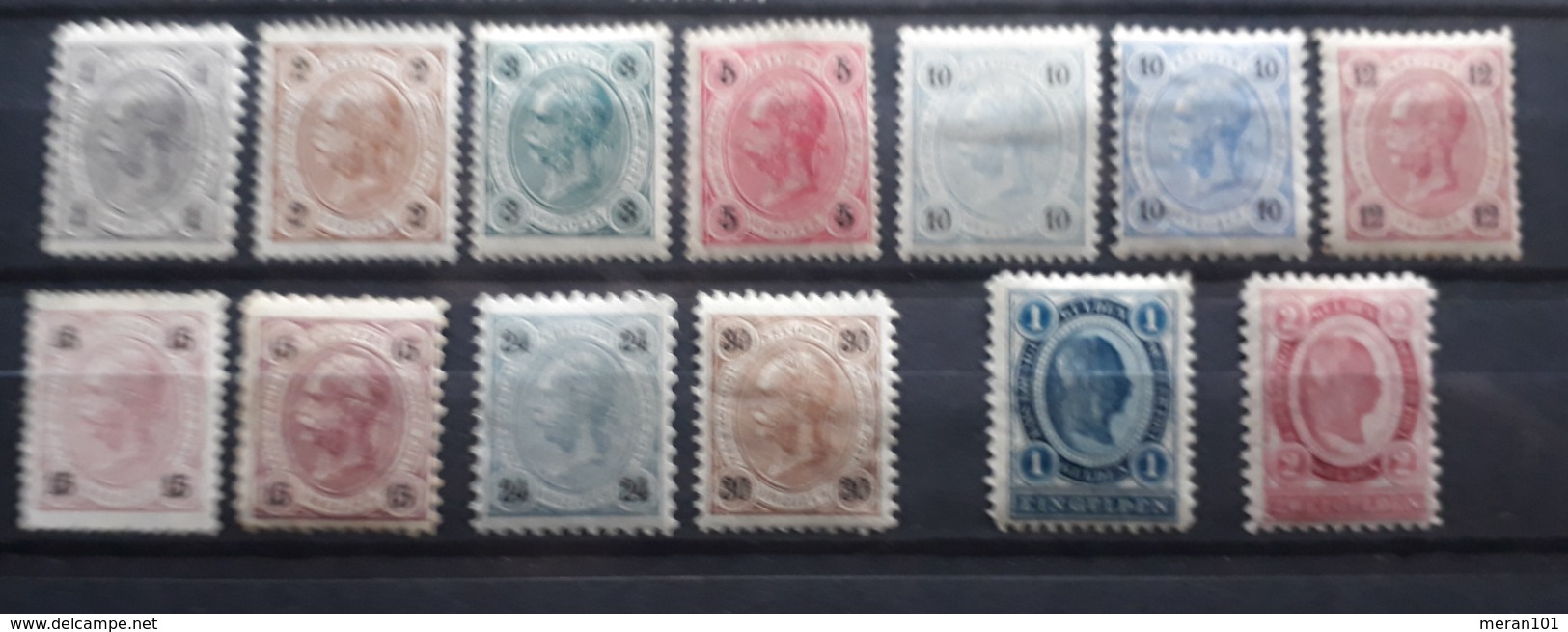 Kaiserreich 1890, Partie Mi Ex 50-62, Ungebraucht - Unused Stamps