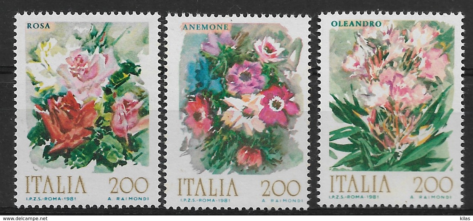 ITALY 1981  FLOWERS MNH - Altri & Non Classificati