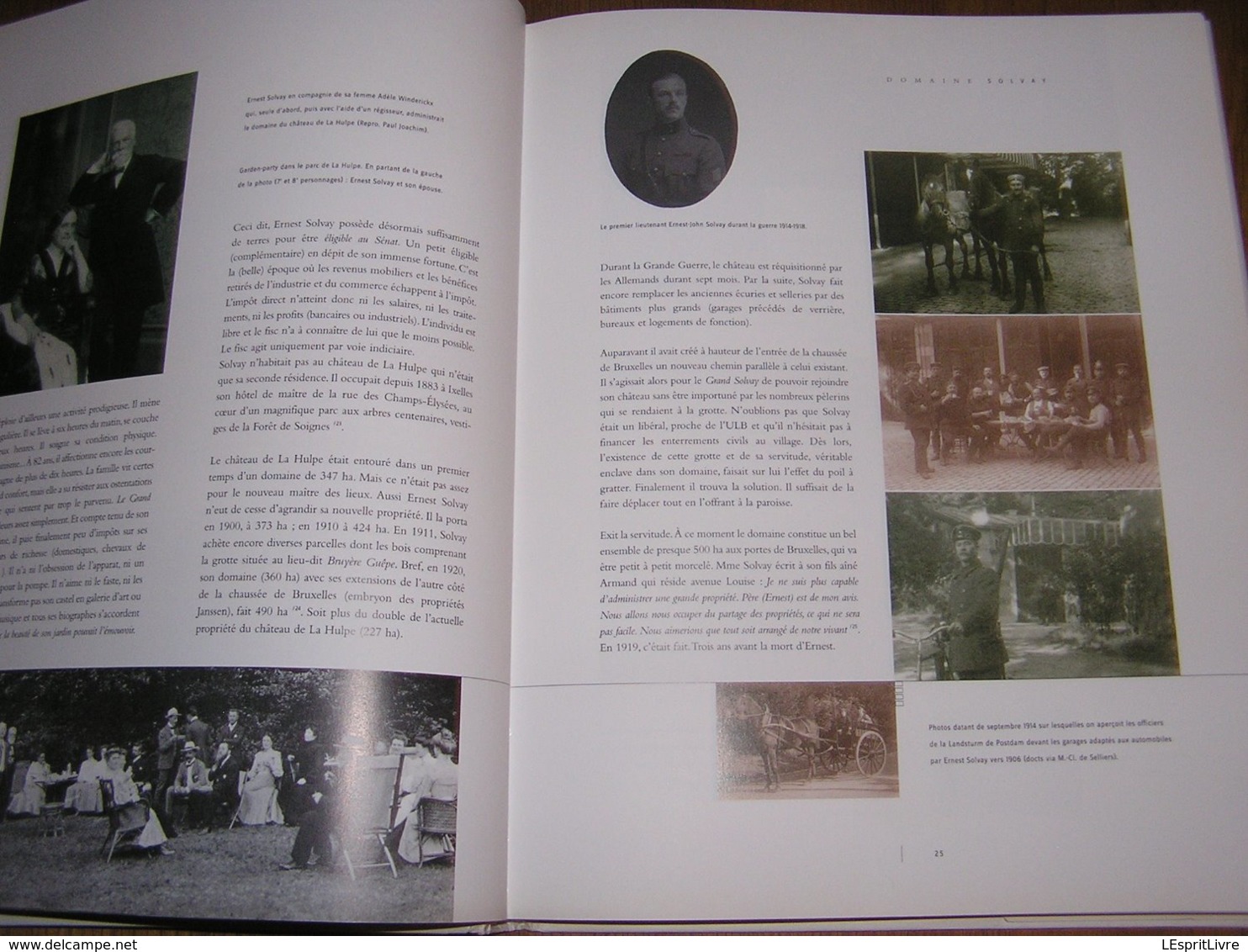 A LA DECOUVERTE DU DOMAINE SOLVAY Régionalisme La Hulpe Forêt de Soignes Bruxelles Folon Horta Patrimoine Histoire