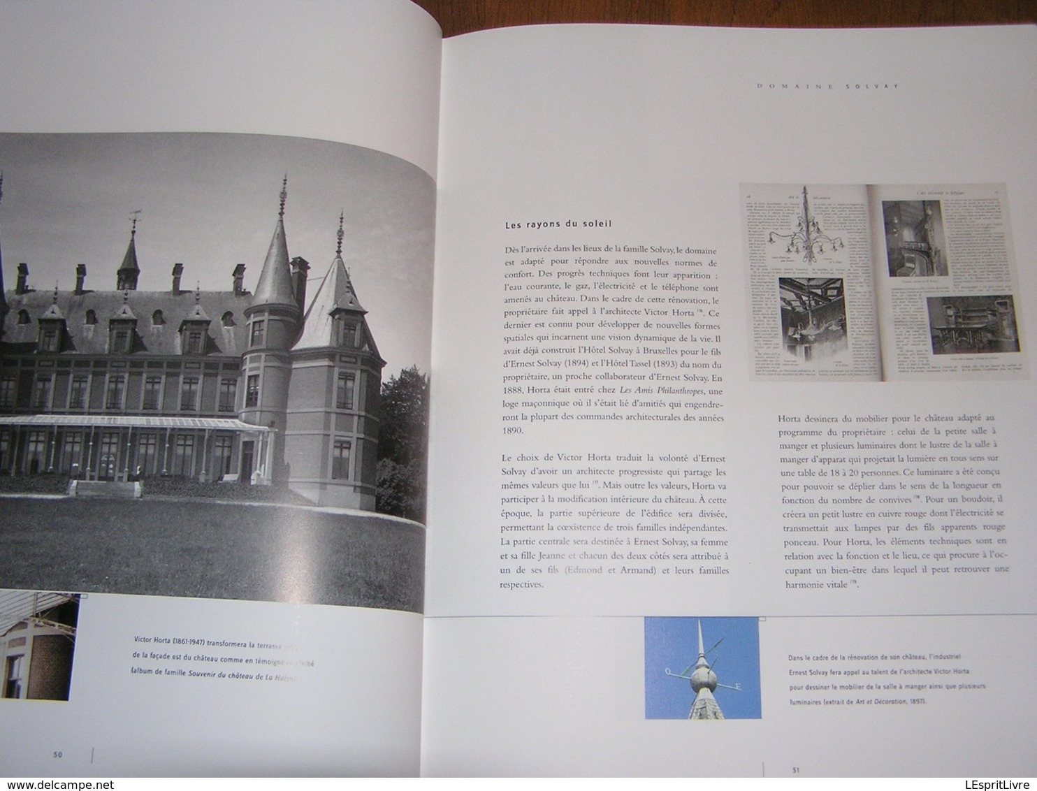 A LA DECOUVERTE DU DOMAINE SOLVAY Régionalisme La Hulpe Forêt de Soignes Bruxelles Folon Horta Patrimoine Histoire