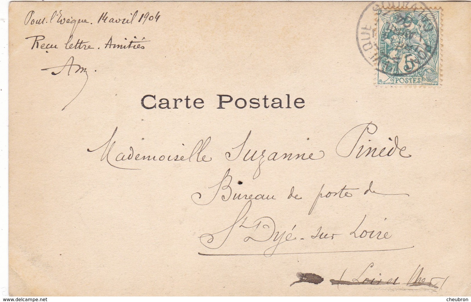 29.PONT L'EVEQUE (DE). CARTE FANTAISIE. CPA. SÉRIE COMPLÈTE DE 5 CARTES.." MIEUX VAUT SAVOIR LIRE ". .ANNEE 1904 + TEXTE - Scene & Paesaggi