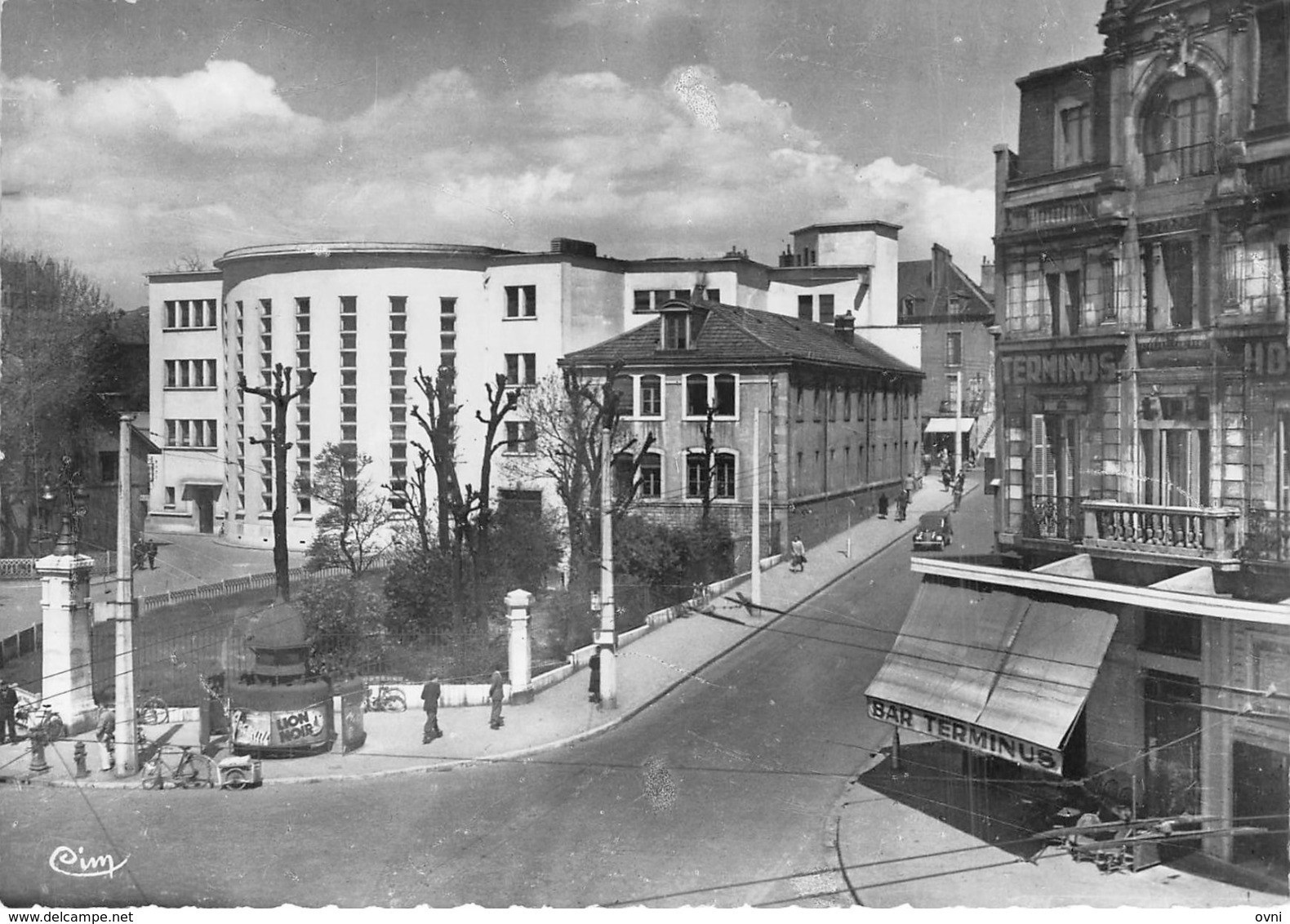 21 - CPSM DIJON Rue Guillaume Tell Nouvelle Centrale SNCF - Dijon